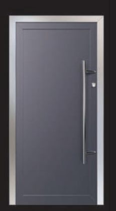 Solid door panel